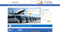 Desktop Screenshot of busplana.com