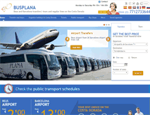 Tablet Screenshot of busplana.com
